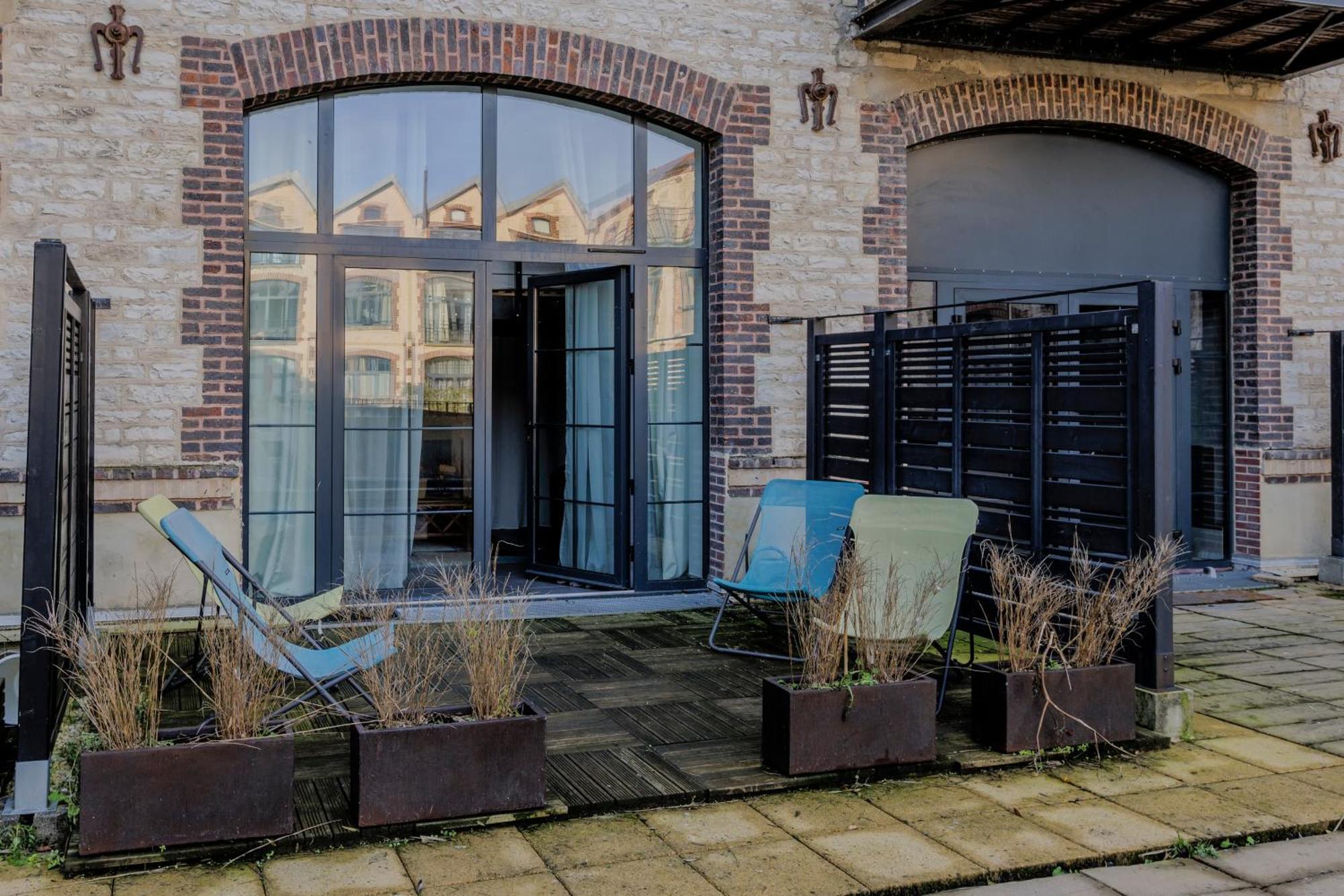 Manhattan Loft - Centre - 5 Mn A Pied Gare - Parking Prive - Patio Troyes Exterior foto